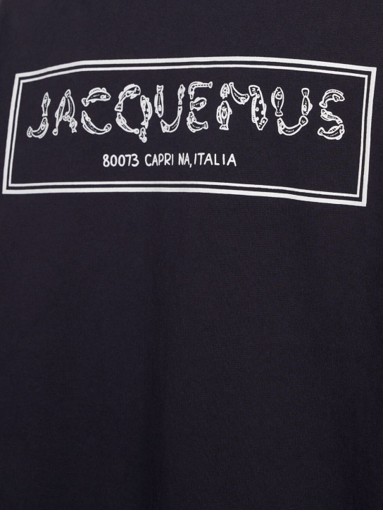 Jacquemus: Sweatshirt aus Baumwolle „Le T-Shirt Merò“ - men_5 | Luisa Via Roma