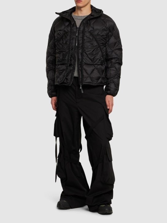 Roa: Quilted nylon puffer jacket - Siyah - men_1 | Luisa Via Roma
