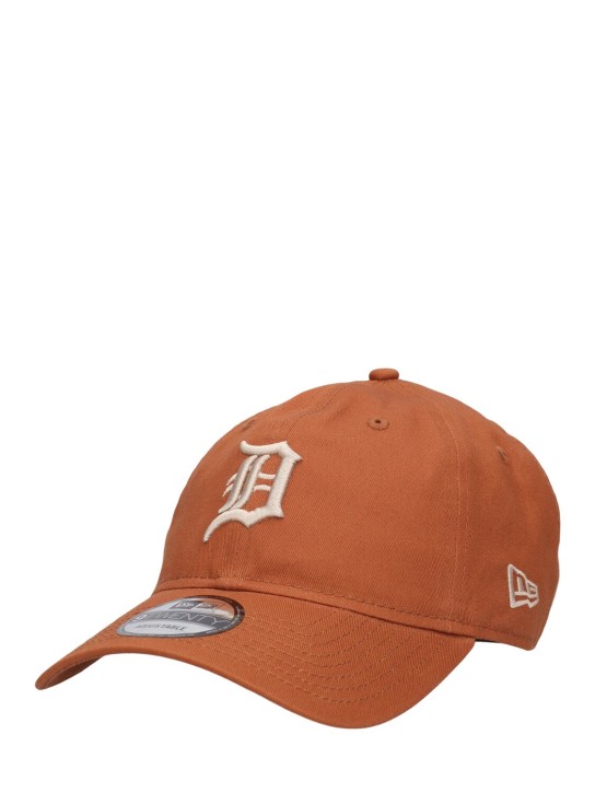 New Era: Detroit Tigers League Essential棒球帽 - 棕色/米黄色 - men_1 | Luisa Via Roma