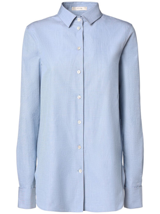 Metis cotton poplin shirt - Thumbnail 1