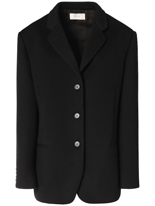 The Row: Glenn single breast cashmere jacket - women_0 | Luisa Via Roma