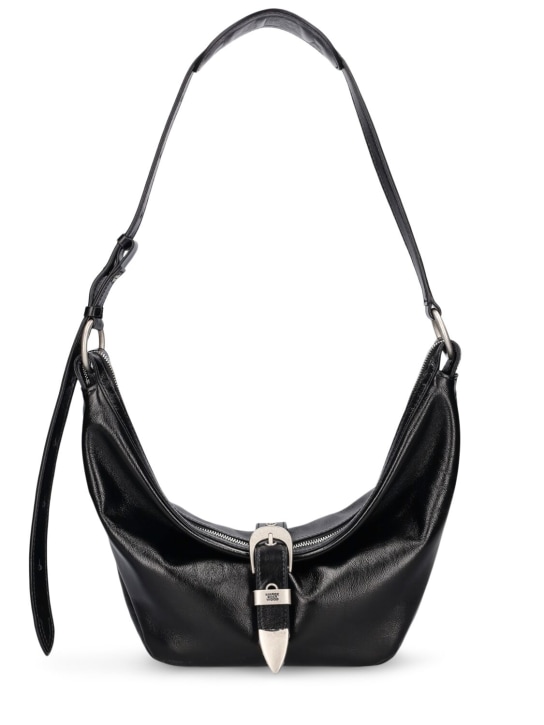 Marge Sherwood: Mini Belted leather hobo bag - women_0 | Luisa Via Roma