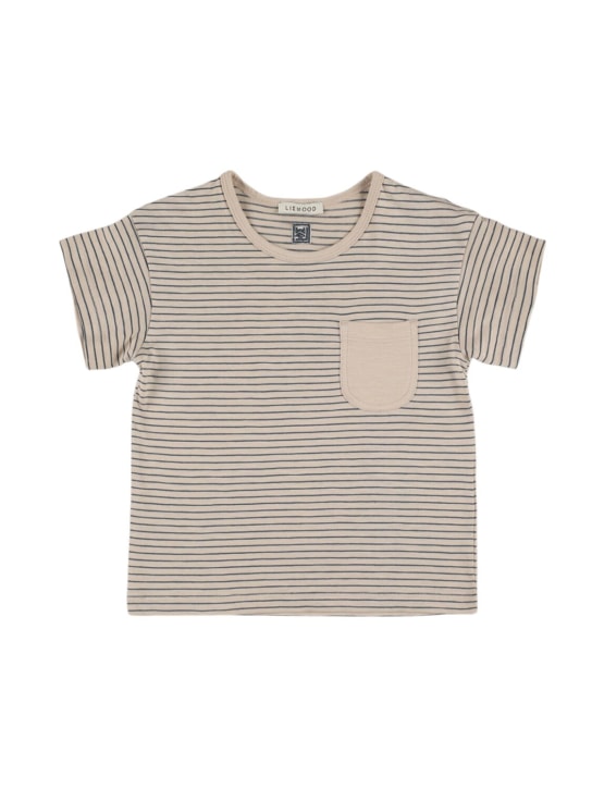Liewood: T-Shirt aus Bio-Baumwolle mit Streifen - Bunt - kids-boys_0 | Luisa Via Roma