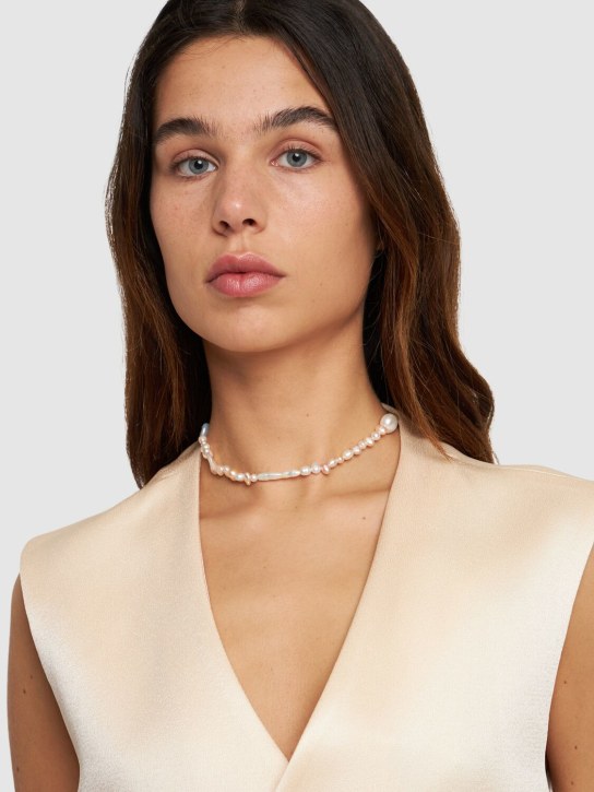 Lil Milan: Collana Primo Bacio in oro / perle - women_1 | Luisa Via Roma