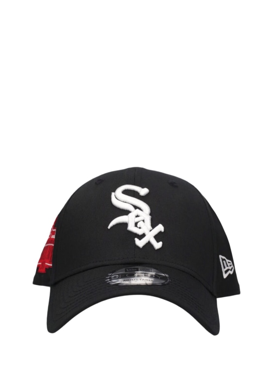 New Era: Chicago White Sox 9Forty帽子 - 黑色/白色 - men_0 | Luisa Via Roma