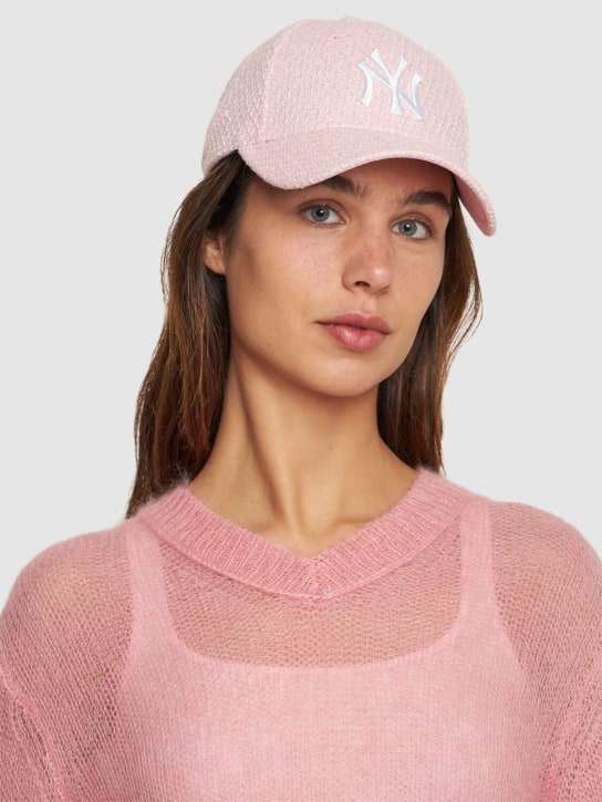 New Era: NY Yankees Female Summer Tweed hat - Pink/White - women_1 | Luisa Via Roma