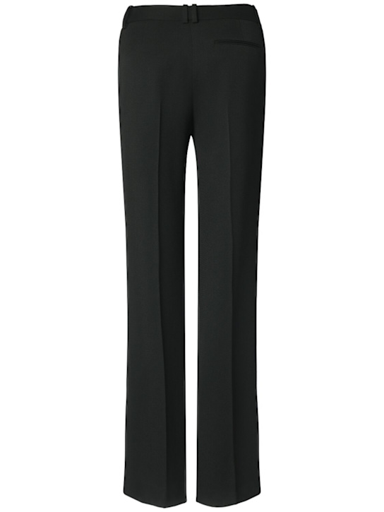 The Row: Encore grain de poudre阔腿裤 - 黑色 - women_3 | Luisa Via Roma