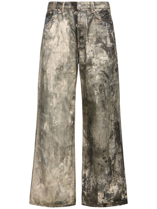 Acne Studios: 1981M cotton denim pants - men_0 | Luisa Via Roma