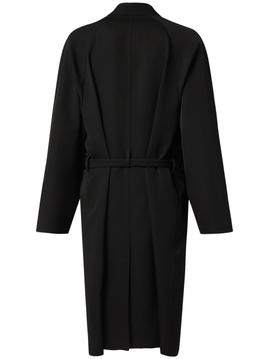 The Row: Kolden wool coat - Siyah - men_1 | Luisa Via Roma