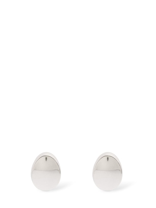 Isabel Marant: Ory stud earrings - Gümüş - women_0 | Luisa Via Roma