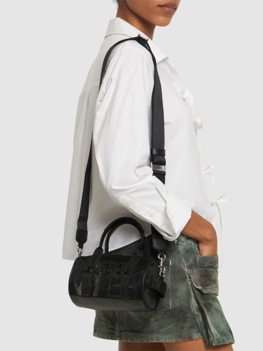 Marc Jacobs: Tasche aus Nylon „The Mini Duffle“ - Blackout - women_1 | Luisa Via Roma