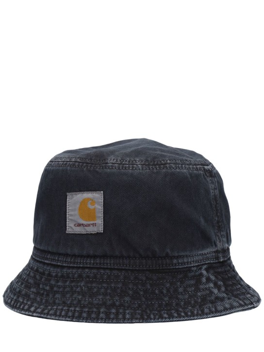 Carhartt WIP: Garrison bucket hat - Black - women_1 | Luisa Via Roma
