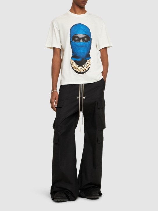Ih Nom Uh Nit: T-shirt Mask20 Blue - Off White - men_1 | Luisa Via Roma