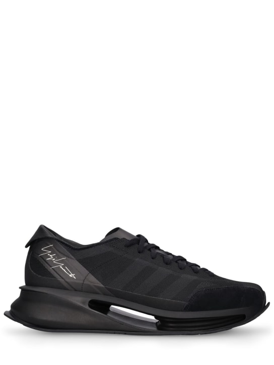 Y-3: S-Gendo运动鞋 - 黑色 - men_0 | Luisa Via Roma