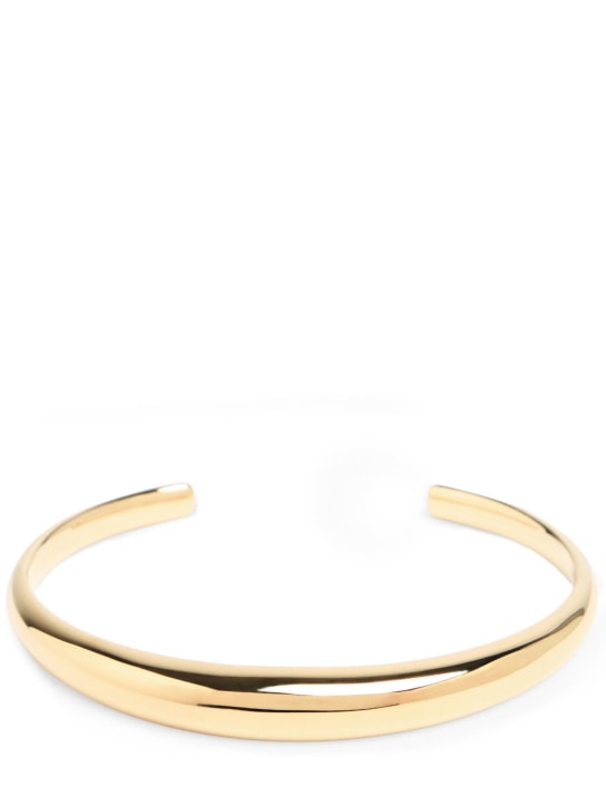 Isabel Marant: Rigid cuff bracelet - Gold - women_0 | Luisa Via Roma