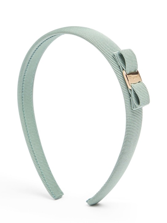Ferragamo: Vara cotton headband - women_0 | Luisa Via Roma