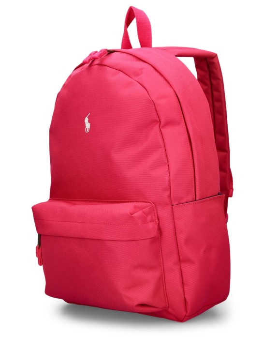 Ralph Lauren: Color block backpack - Fuchsia - kids-girls_1 | Luisa Via Roma