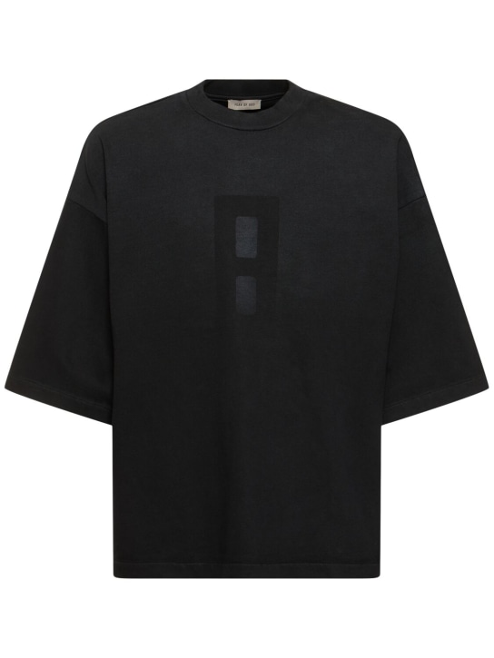 Fear of God: Airbrush 8 SS t-shirt - Black - men_0 | Luisa Via Roma