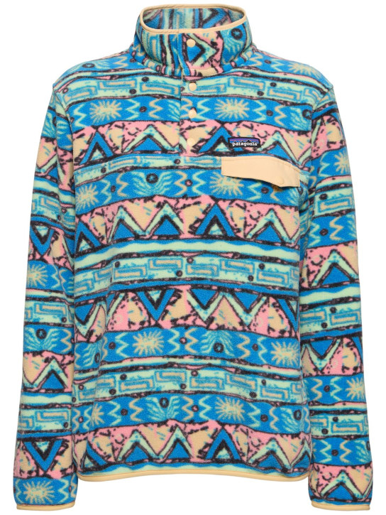 Patagonia: Pull-over léger à boutons-pression Synchilla - Multicolo - women_0 | Luisa Via Roma