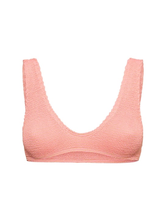 Bond Eye: Scout cropped bikini top - Pink - women_0 | Luisa Via Roma
