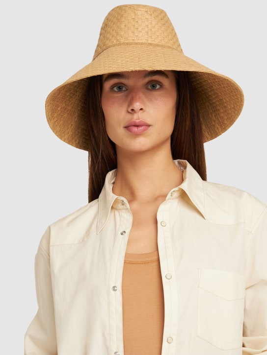 LACK OF COLOR: The Cove woven straw hat - Tan - women_1 | Luisa Via Roma