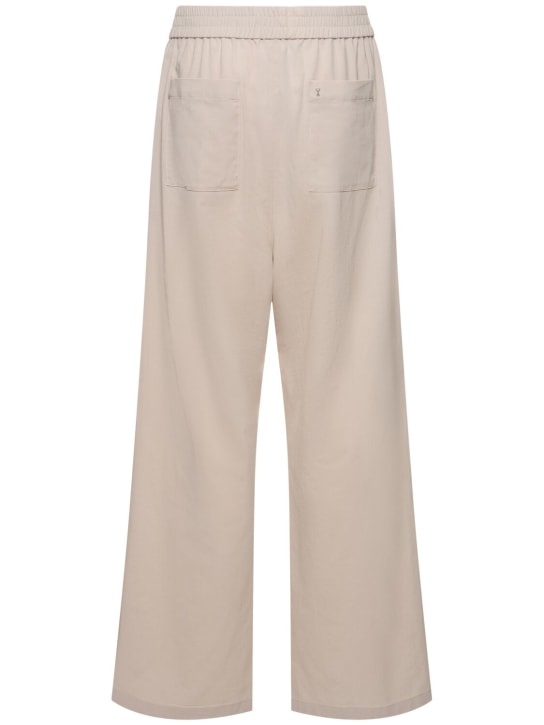AMI Paris: Cotton jogging pants - men_4 | Luisa Via Roma