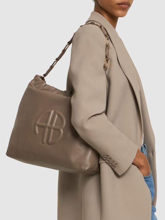 ANINE BING: Kate leather shoulder bag - women_1 | Luisa Via Roma