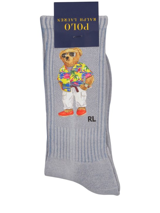 Polo Ralph Lauren: Bear tie dyed socks - men_0 | Luisa Via Roma