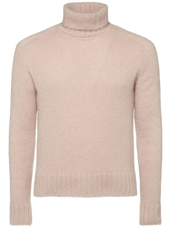 Tom Ford: Pullover aus Wollmischung - Blasses Pink - men_0 | Luisa Via Roma