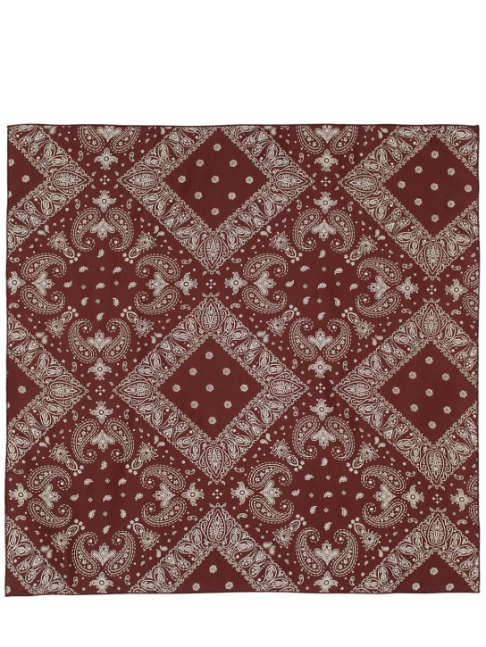 Satisfy: SoftCell科技织物围巾 - 红褐色 - men_0 | Luisa Via Roma