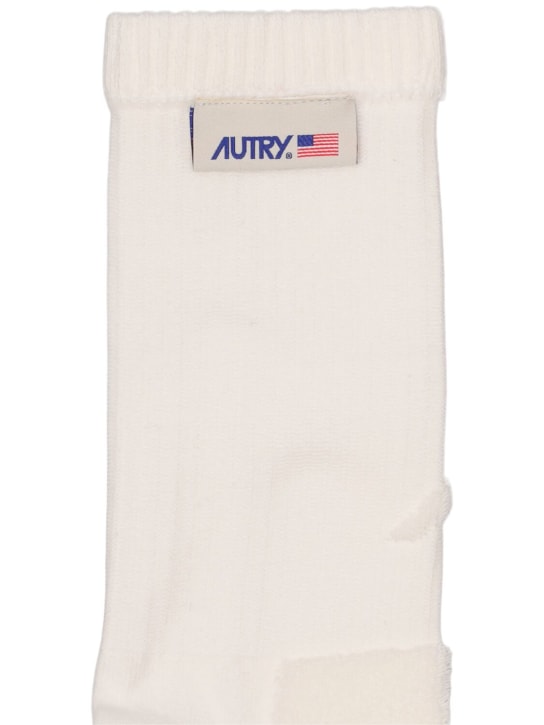 Autry: Unisex socks - White - women_1 | Luisa Via Roma