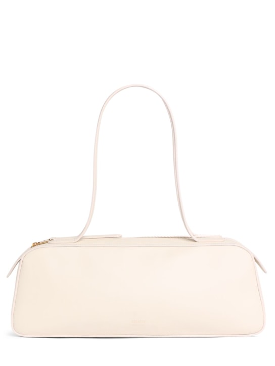 Khaite: Schultertasche aus Leder „Simona“ - Creme - women_0 | Luisa Via Roma