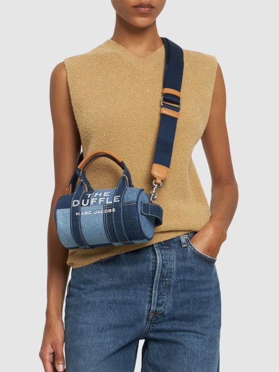 Marc Jacobs: The Mini Duffle denim bag - women_1 | Luisa Via Roma