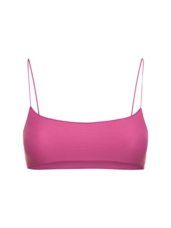 Tropic Of C: The C bralette bikini top - Pink - women_0 | Luisa Via Roma