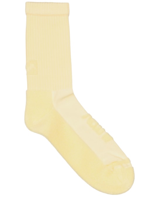Autry: Unisex socks - Yellow - men_0 | Luisa Via Roma