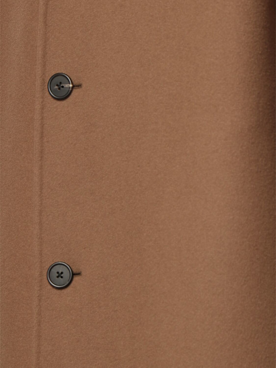 The Row: Moliere wool coat - Oak - men_5 | Luisa Via Roma