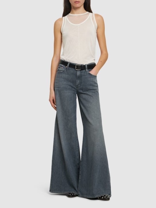 Mother: Jeans The Swisher - Gris - women_1 | Luisa Via Roma