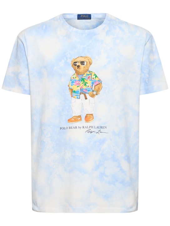 Polo Ralph Lauren: T-shirt Riviera Club Beach Bear - Riviera Bl - men_0 | Luisa Via Roma