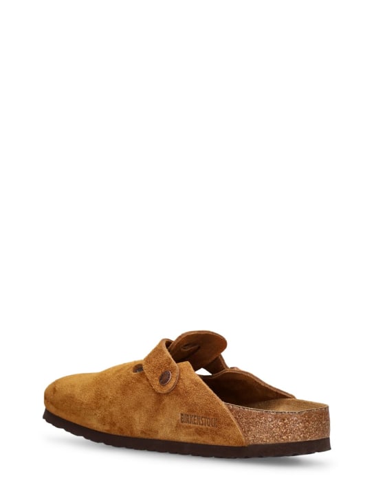 BIRKENSTOCK: Boston SFB suede leather loafers - men_3 | Luisa Via Roma