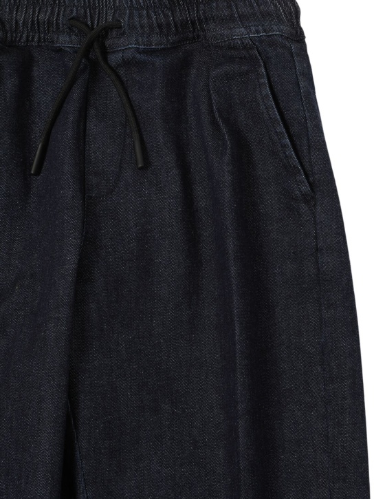 ASPESI: Pantalones de denim de algodón - Azul - kids-boys_1 | Luisa Via Roma