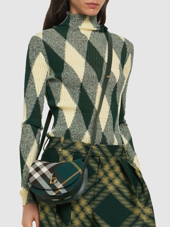 Burberry: Mini Rocking Horse top handle bag - Ivy Green - women_1 | Luisa Via Roma