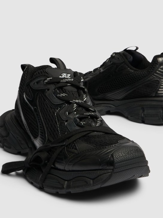 Balenciaga: 3XL运动鞋 - 黑色 - men_3 | Luisa Via Roma