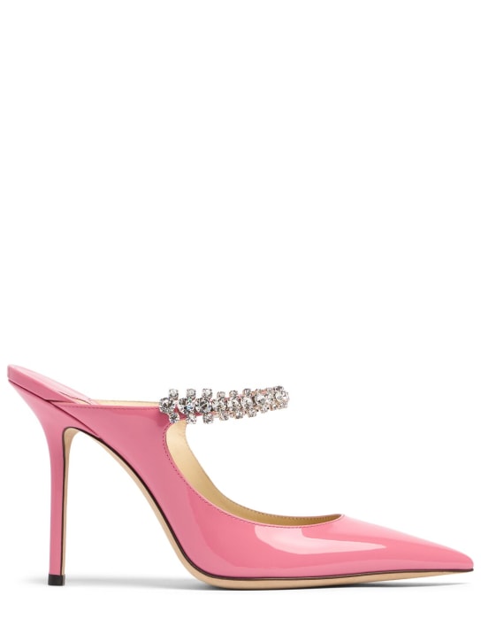 Jimmy Choo: Zapatos de tacón 100mm - Candy Pink - women_0 | Luisa Via Roma