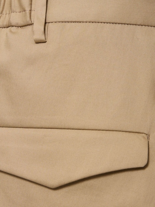 Tagliatore: Pantalon avec taille élastique - Taupe - men_1 | Luisa Via Roma