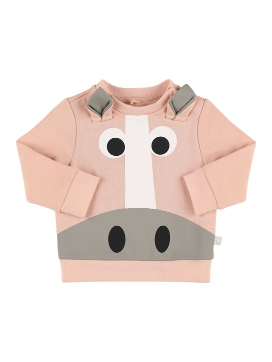 Stella McCartney Kids: コットンスウェットシャツ - kids-girls_0 | Luisa Via Roma