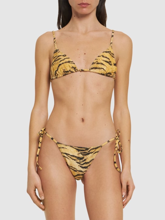 Tropic Of C: Praia printed bikini bottom - Renkli - women_1 | Luisa Via Roma