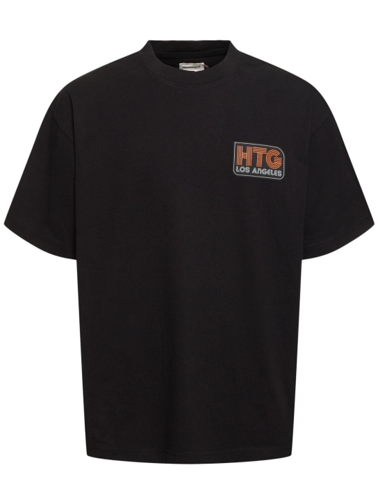 Honor the Gift: T-shirt à manches courtes HTG Los Angeles - Noir - men_0 | Luisa Via Roma