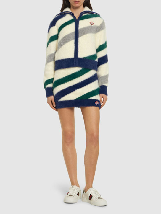 Casablanca: Jupe courte à rayures - women_1 | Luisa Via Roma