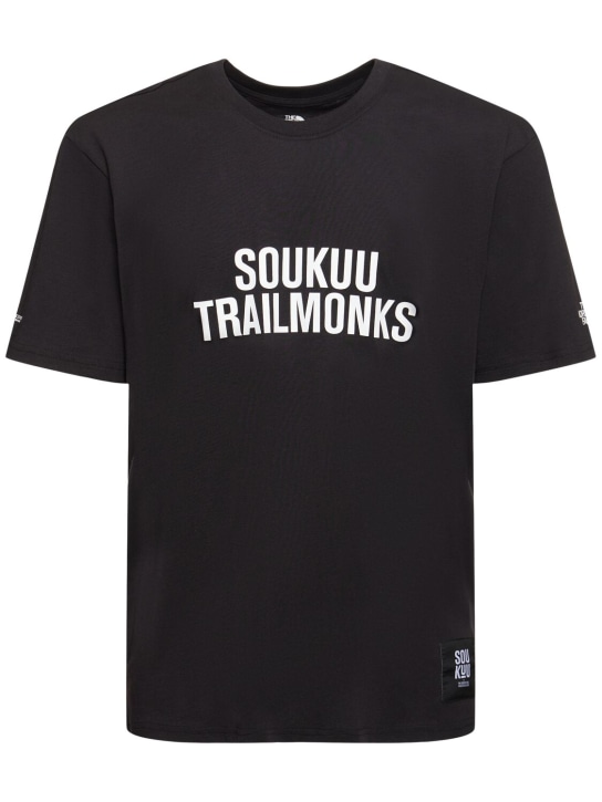 The North Face: Soukuu 하이킹 테크니컬 그래픽 티셔츠 - 블랙 - men_0 | Luisa Via Roma