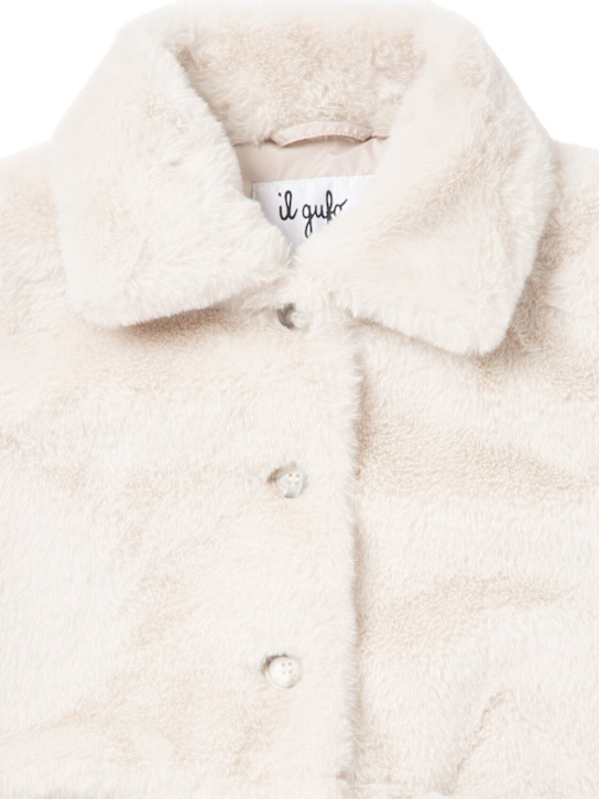 Il Gufo: Cappotto in pelliccia sintetica - kids-girls_1 | Luisa Via Roma